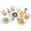 Woet - Wooden Pasta Play Food Set