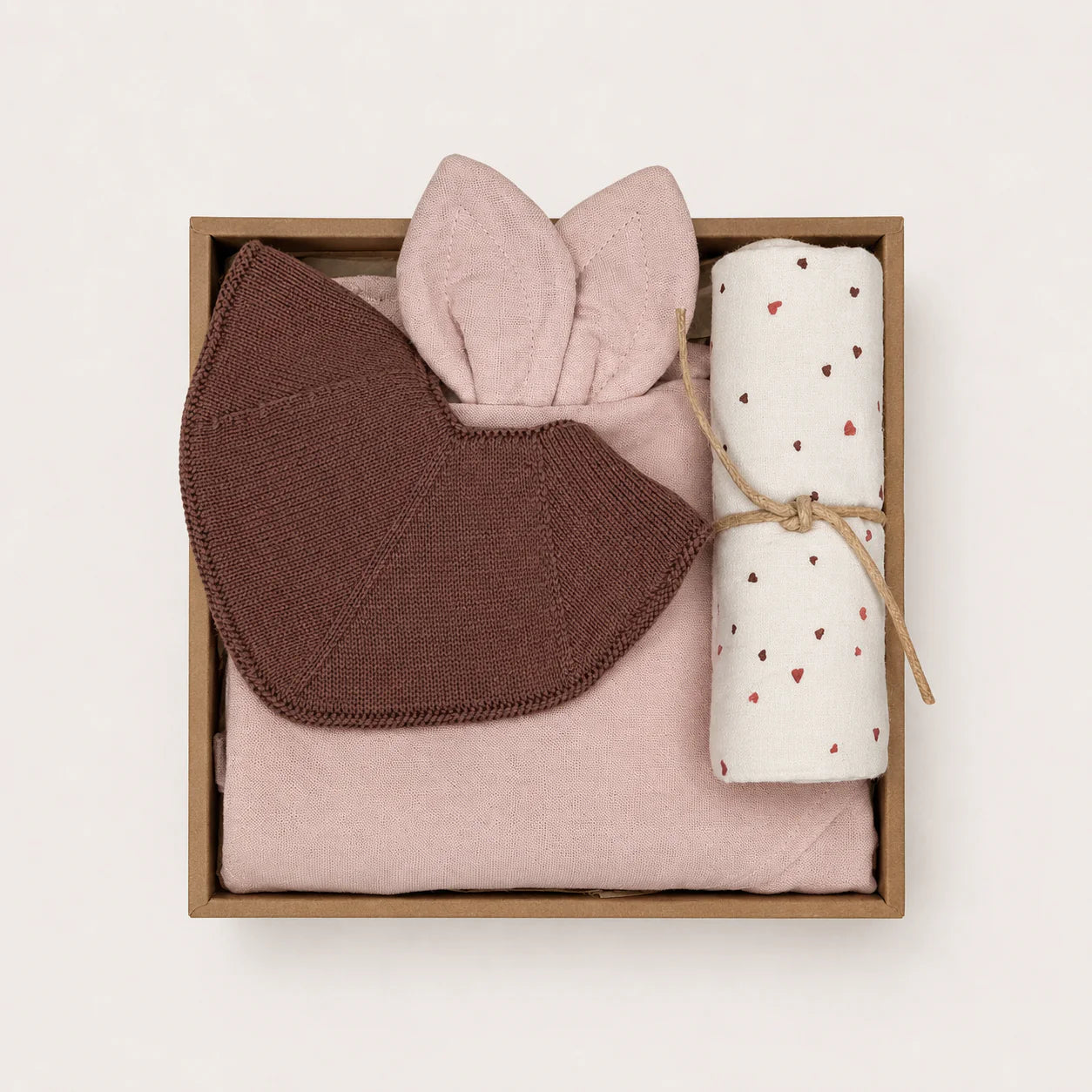 Beebi kinkekarbi komplekt  – Rose