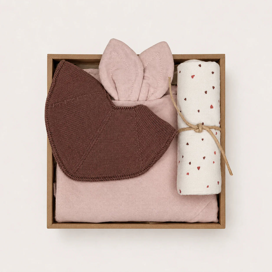 Beebi kinkekarbi komplekt  – Rose