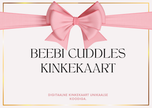 Beebi Cuddles e-kinkekaart