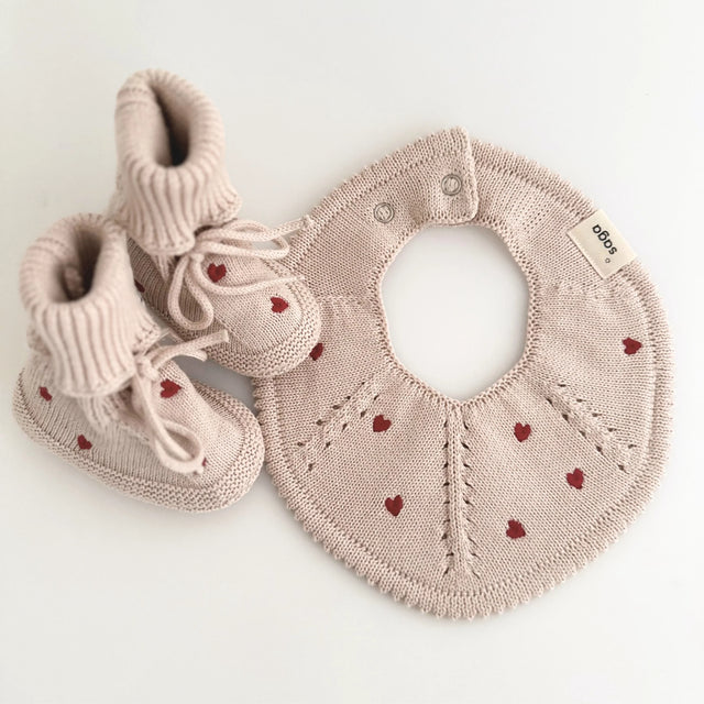 Kootud kaelarätt  - Flora - Baby blush hearts