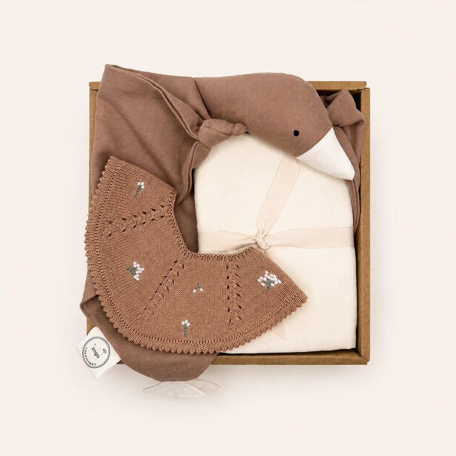 Baby Gift Box Set - Nude