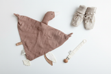 Flat lay на белом фоне